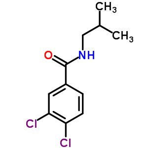 Benzamide,3,4-dichloro-n-(2-methylpropyl)-Structure,33763-66-5Structure Benzamide,3,4-dichloro-n-(2-methylpropyl)- Structure,33763-66-5Structure