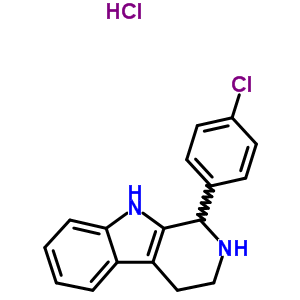 1-(4-Chlorophenyl)-2,3,4,9-tetrahydro-1H-beta-carboline hydrochlorideStructure,3380-80-1Structure 1-(4-Chlorophenyl)-2,3,4,9-tetrahydro-1H-beta-carboline hydrochloride Structure,3380-80-1Structure