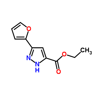 Ethyl 5-(2-furyl)-1h-pyrazole-3-carboxylateStructure,34020-22-9Structure Ethyl 5-(2-furyl)-1h-pyrazole-3-carboxylate Structure,34020-22-9Structure
