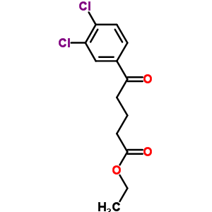 Ethyl 5-(3,4-dichlorophenyl)-5-oxopentanoateStructure,342636-46-8Structure Ethyl 5-(3,4-dichlorophenyl)-5-oxopentanoate Structure,342636-46-8Structure