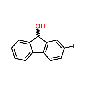 2-Fluoro-9h-fluoren-9-olStructure,343-00-0Structure 2-Fluoro-9h-fluoren-9-ol Structure,343-00-0Structure