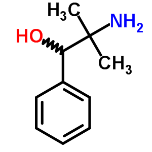 Benzenemethanol, a-(1-amino-1-methylethyl)-Structure,34405-42-0Structure Benzenemethanol, a-(1-amino-1-methylethyl)- Structure,34405-42-0Structure