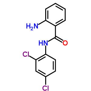 Benzamide,2-amino-n-(2,4-dichlorophenyl)-Structure,34490-00-1Structure Benzamide,2-amino-n-(2,4-dichlorophenyl)- Structure,34490-00-1Structure