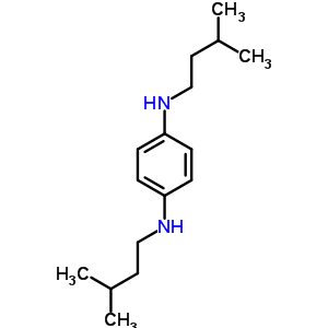 N,n-bis(3-methylbutyl)benzene-1,4-diamineStructure,34561-23-4Structure N,n-bis(3-methylbutyl)benzene-1,4-diamine Structure,34561-23-4Structure