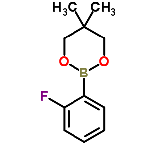 1-(5,5-Dimethyl-1,3,2-dioxaborinan-2-yl)-2-fluorobenzeneStructure,346656-39-1Structure 1-(5,5-Dimethyl-1,3,2-dioxaborinan-2-yl)-2-fluorobenzene Structure,346656-39-1Structure
