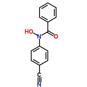 Benzamide,n-(4-cyanophenyl)-n-hydroxy-Structure,34749-71-8Structure Benzamide,n-(4-cyanophenyl)-n-hydroxy- Structure,34749-71-8Structure