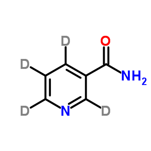 煙酰胺-D4結構式_347841-88-7結構式