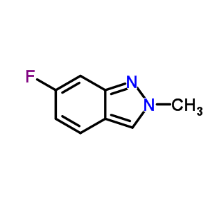 2H-Indazole, 6-fluoro-2-methyl-Structure,348-39-0Structure 2H-Indazole, 6-fluoro-2-methyl- Structure,348-39-0Structure