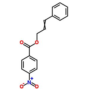 3-Phenylprop-2-enyl 4-nitrobenzoateStructure,34994-60-0Structure 3-Phenylprop-2-enyl 4-nitrobenzoate Structure,34994-60-0Structure