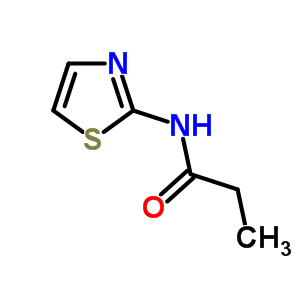 Propanamide, n-2-thiazolyl-Structure,35098-39-6Structure Propanamide, n-2-thiazolyl- Structure,35098-39-6Structure