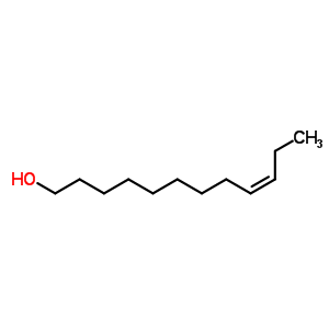 (Z)-9-十二烯-1-醇結(jié)構(gòu)式_35148-18-6結(jié)構(gòu)式