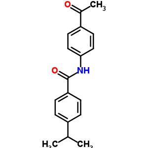 N-(4-acetylphenyl)-4-isopropylbenzamideStructure,352689-64-6Structure N-(4-acetylphenyl)-4-isopropylbenzamide Structure,352689-64-6Structure