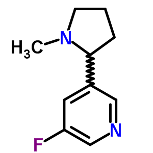3-Fluoro-5-(1-methylpyrrolidin-2-yl)pyridineStructure,35286-36-3Structure 3-Fluoro-5-(1-methylpyrrolidin-2-yl)pyridine Structure,35286-36-3Structure