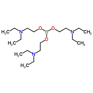 2-[二(2-二乙基氨基乙氧基)硼烷基氧基]-N,N-二乙基乙胺結(jié)構(gòu)式_35438-70-1結(jié)構(gòu)式