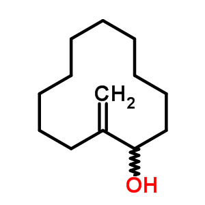 2-亞甲基環(huán)十二烷-1-醇結(jié)構(gòu)式_35595-81-4結(jié)構(gòu)式