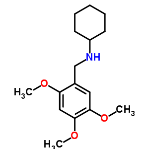 N-(2,4,5-trimethoxybenzyl)cyclohexanamineStructure,356094-13-8Structure N-(2,4,5-trimethoxybenzyl)cyclohexanamine Structure,356094-13-8Structure
