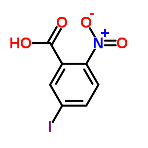 5-碘-2-硝基苯甲酸結(jié)構(gòu)式_35674-28-3結(jié)構(gòu)式