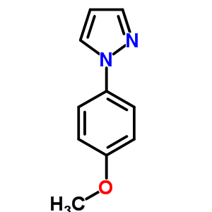 1-(4-Methoxy-phenyl)-1h-pyrazoleStructure,35715-67-4Structure 1-(4-Methoxy-phenyl)-1h-pyrazole Structure,35715-67-4Structure