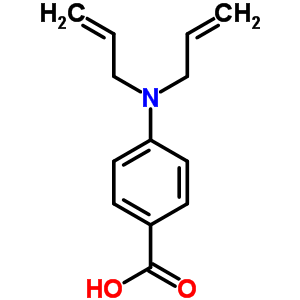 Benzoic acid,4-(di-2-propen-1-ylamino)-Structure,35754-95-1Structure Benzoic acid,4-(di-2-propen-1-ylamino)- Structure,35754-95-1Structure