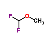 Difluoromethyl methyl etherStructure,359-15-9Structure Difluoromethyl methyl ether Structure,359-15-9Structure