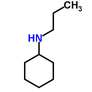 N-環(huán)己基-n-丙胺結(jié)構(gòu)式_3592-81-2結(jié)構(gòu)式