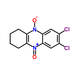 2,3-Dichloro-10-oxido-6,7,8,9-tetrahydrophenazine 5-oxideStructure,36002-96-7Structure 2,3-Dichloro-10-oxido-6,7,8,9-tetrahydrophenazine 5-oxide Structure,36002-96-7Structure