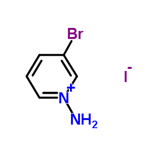 Pyridinium, 1-amino-3-bromo-, iodideStructure,36474-98-3Structure Pyridinium, 1-amino-3-bromo-, iodide Structure,36474-98-3Structure
