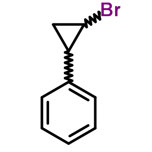 1-Bromo-2-phenylcyclopropaneStructure,36617-02-4Structure 1-Bromo-2-phenylcyclopropane Structure,36617-02-4Structure
