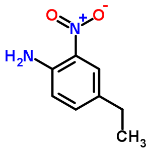 4-乙基-2-硝基苯胺結(jié)構(gòu)式_3663-35-2結(jié)構(gòu)式