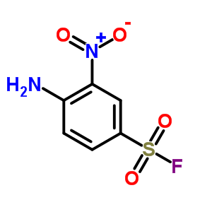 Benzenesulfonylfluoride, 4-amino-3-nitro-Structure,367-87-3Structure Benzenesulfonylfluoride, 4-amino-3-nitro- Structure,367-87-3Structure
