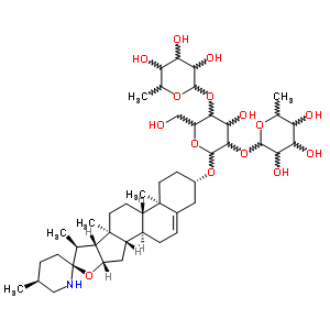 beta-苦茄堿結(jié)構(gòu)式_3671-38-3結(jié)構(gòu)式