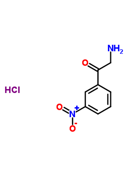 3-硝基苯乙酮鹽酸鹽結(jié)構(gòu)式_36765-84-1結(jié)構(gòu)式