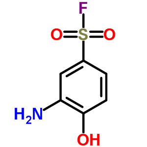 Benzenesulfonylfluoride, 3-amino-4-hydroxy-Structure,368-73-0Structure Benzenesulfonylfluoride, 3-amino-4-hydroxy- Structure,368-73-0Structure