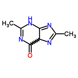6H-purin-6-one, 1,9-dihydro-2,8-dimethyl-Structure,36827-61-9Structure 6H-purin-6-one, 1,9-dihydro-2,8-dimethyl- Structure,36827-61-9Structure