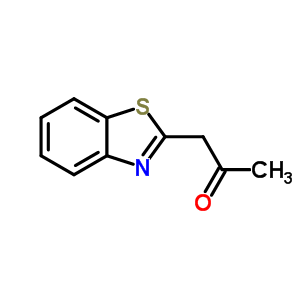 2-Propanone, 1-(2-benzothiazolyl)-Structure,36874-53-0Structure 2-Propanone, 1-(2-benzothiazolyl)- Structure,36874-53-0Structure