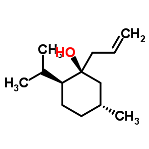 (1S,2s,5r)-1-allyl-2-isopropyl-5-methylcyclohexanolStructure,369651-27-4Structure (1S,2s,5r)-1-allyl-2-isopropyl-5-methylcyclohexanol Structure,369651-27-4Structure