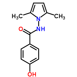 N-(2,5-dimethyl-1h-pyrrol-1-yl)-4-hydroxybenzamideStructure,37034-69-8Structure N-(2,5-dimethyl-1h-pyrrol-1-yl)-4-hydroxybenzamide Structure,37034-69-8Structure