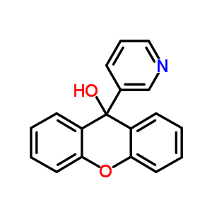 9-Pyridin-3-ylxanthen-9-olStructure,3704-83-4Structure 9-Pyridin-3-ylxanthen-9-ol Structure,3704-83-4Structure