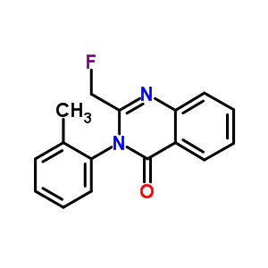 2-(Fluoromethyl)-3-(2-methylphenyl)-4(3h)-quinazolinoneStructure,37107-06-5Structure 2-(Fluoromethyl)-3-(2-methylphenyl)-4(3h)-quinazolinone Structure,37107-06-5Structure