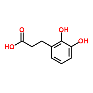 3-(2,3-Dihydroxyphenyl)propionic acidStructure,3714-73-6Structure 3-(2,3-Dihydroxyphenyl)propionic acid Structure,3714-73-6Structure