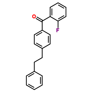 4-(2-Fluorobenzoyl)bibenzylStructure,374105-85-8Structure 4-(2-Fluorobenzoyl)bibenzyl Structure,374105-85-8Structure