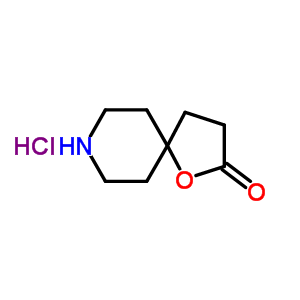 1-Oxa-8-azaspiro[4.5]decan-2-one, hydrochloride Structure,374794-92-0Structure