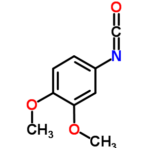 3,4-Dimethoxyphenyl isocyanateStructure,37527-66-5Structure 3,4-Dimethoxyphenyl isocyanate Structure,37527-66-5Structure
