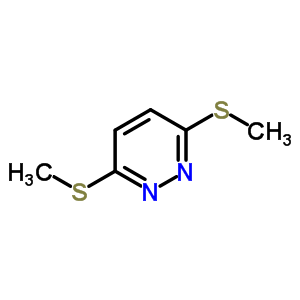 3,6-Bis(methylthio)pyridazineStructure,37813-54-0Structure 3,6-Bis(methylthio)pyridazine Structure,37813-54-0Structure