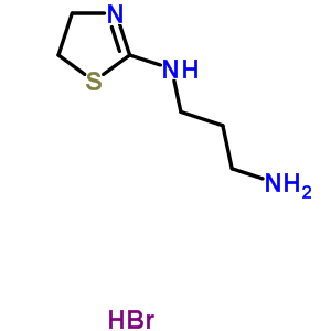 N-(4,5-dihydro-1,3-thiazol-2-yl)propane-1,3-diamine hydrobromideStructure,37915-00-7Structure N-(4,5-dihydro-1,3-thiazol-2-yl)propane-1,3-diamine hydrobromide Structure,37915-00-7Structure