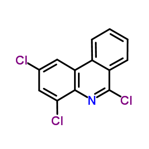 2,4,6-TrichlorophenanthridineStructure,38052-82-3Structure 2,4,6-Trichlorophenanthridine Structure,38052-82-3Structure