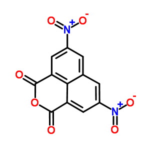 3,6-Dinitro-1,8-naphthalenedicarboxylicanhydrideStructure,3807-80-5Structure 3,6-Dinitro-1,8-naphthalenedicarboxylicanhydride Structure,3807-80-5Structure