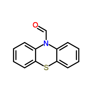Phenothiazine-10-carboxaldehydeStructure,38076-67-4Structure Phenothiazine-10-carboxaldehyde Structure,38076-67-4Structure