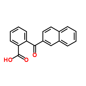 Benzoic acid,2-(2-naphthalenylcarbonyl)-Structure,38119-03-8Structure Benzoic acid,2-(2-naphthalenylcarbonyl)- Structure,38119-03-8Structure