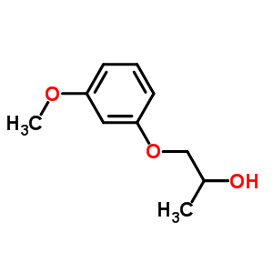 1-(3-甲氧基苯氧基)-2-丙醇結構式_382141-68-6結構式